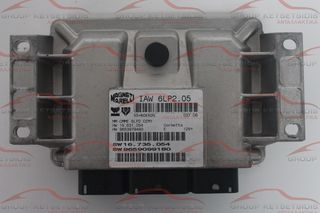 CITROEN C4 ECU - ΕΓΚΕΦΑΛΟΣ ( IAW6LP2.05 / SW16.735.054 / SW9659099180 )