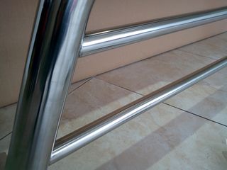 ROLL BAR INOX Φ-60 ΜΕ ΟΡΙΖΟΝΤΙΑ ΣΤΑΘΕΡΗ ΣΧΑΡΑ ΓΙΑ MITSUBISHI L200 CLUB CAB  MOΝΤΕΛΑ 2019 ΕΩΣ 2022 -thumb-6