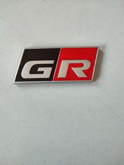 ΑΥΤΟΚΟΛΛΗΤΟ ΜΕΤΑΛΛΙΚΟ GR ΓΙΑ TOYOTA-thumb-2