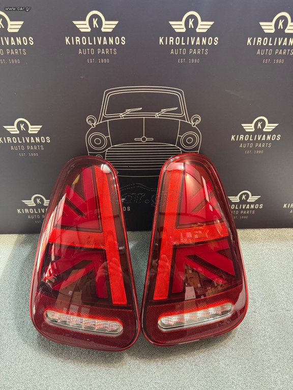 Car.gr - MINI COOPER R50-R53 02-06 ΠΙΣΩ ΦΑΝΑΡΙΑ LED UNION JACK ...