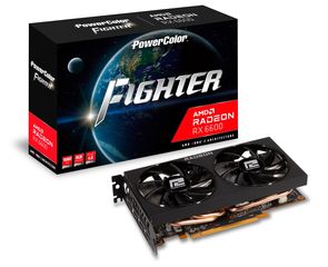 PowerColor AXRX 6600 8GBD6-3DH graphics card AMD Radeon RX 6600 8 GB GDDR6