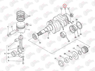 Στρόφαλος Kubota: 15291-23012-thumb-1