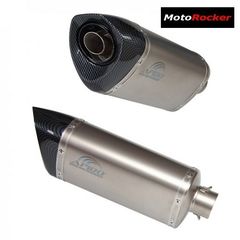 Τελικό εξάτμισης TRIOVAL ασημί Φ51-300mm APIDO