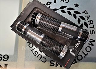ΧΕΙΡΟΛΑΒΕΣ CARBON CNC ALUMINIUM ΑΣΗΜΙ 3D!!! ΧΕΡΟΥΛΙΑ ΤΙΜΟΝΙΟΥ Custom project Cafe Racer Tracker chopper bobber MotorDMS.