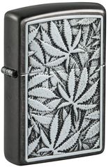 ZIPPO Αναπτήρας - 48123 Cannabis Emblem Design