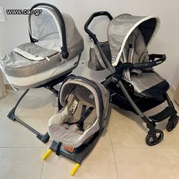 Peg Perego Book 51s Σετ 3 σε 1 + Isofix + Basinet stand