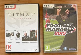 Hitman Collection - Football Manager  2 PC Games Σε άριστη κατάσταση