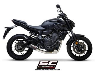 Sc Project Ολόσωμη Εξάτμιση 2-1 CR-T Full Carbon  Yamaha MT 07 2021 - 2023 Racing Version(Η Τιμή ειναι ενδεικτική,Ρωτήστε μας για την προσφορά μας)