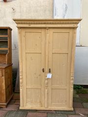 Δίφυλλη ντουλάπα vintage furniture design, παλιό ξύλινο έπιπλο-thumb-12