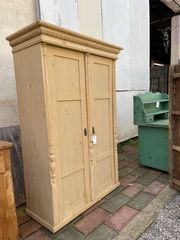 Δίφυλλη ντουλάπα vintage furniture design, παλιό ξύλινο έπιπλο-thumb-16