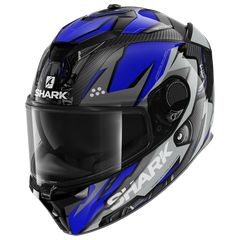 Κράνος Full Face Shark Spartan GT Carbon Urikan - HE7012DBW