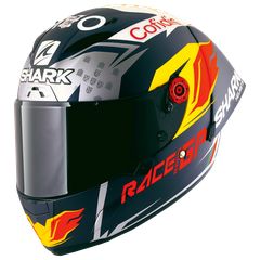 Κράνος Full Face Shark RaceR PRO GP Replica Oliveira Signature - HE8425BSW