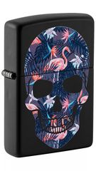 Αναπτήρας Zippo Flamingo Skull Design 49771