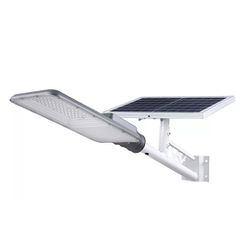 Ηλιακός Προβολέας Led HSL-5020-200W Θερμού Λευκού Φωτός με Φωτοβολταϊκό Πάνελ poly 6V 30W Διαστάσεις: 550x2450x80mm