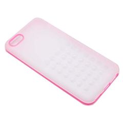 ΘΗΚΗ IPHONE 5C ΣΙΛΙΚΟΝΗΣ TPU COLOR EDGING ΡΟΖ