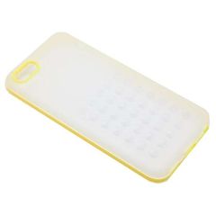 ΘΗΚΗ IPHONE 5C ΣΙΛΙΚΟΝΗΣ TPU COLOR EDGING ΚΙΤΡΙΝΟ