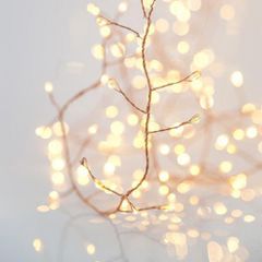 300 ΜΙΝΙ LΕD ΣΕ ΣΕΙΡΑ ΣΤΑΘΕΡΑ ΘΕΡΜΑ ΜΠΡΟΝΖΕ ΚΑΛΩΔΙΟ ΙΡ44