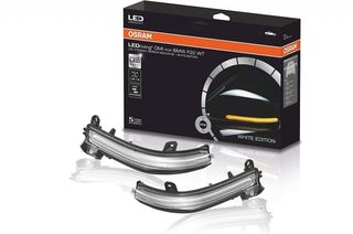 Osram Dynamic Full LEDriving Mirror Indicators BMW 1 Series F20 F21 2 Series F22 F23 F87 M2 3 Series F30 F31 F34 GT 4 Series F32 F33 F36 X1 E84 White Edition