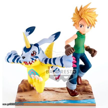 Digimon Adventure - Adventure Archives Yamato & Gabumon figure 15cm