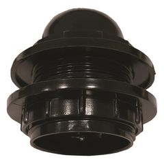 ΝΤΟΥΙ ΓΙΑ ΦΩΤΙΣΤΙΚΑ Ε27 ΜΑΥΡΟ ΜΕ ΡΟΔΕΛΑ EUROLAMP 147-23011