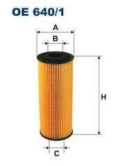 ΦΙΛΤΡΟ ΛΑΔΙΟΥ FILTRON F-651 OE6401 0009830621 038115466 074115562 171568 VW074115562 1100696 XM216744AA