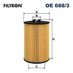ΦΙΛΤΡΟ ΛΑΔΙΟΥ FILTRON F-808 OE6883 03N115466 03N115562 03N115562B 65055046000 65055046002
