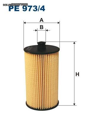 ΦΙΛΤΡΟ ΠΕΤΡΕΛΑΙΟΥ FILTRON FK-799  PE9734 2E0127159 2E0127177