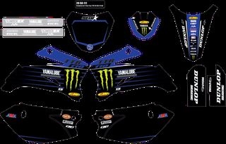 D'COR Visuals D'COR Visuals Πλήρες Σέτ Αυτοκόλλητα ''2021 Star Racing'' YAMAHA TT-R 110 2008-2021