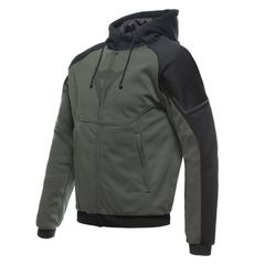 ΦΟΥΤΕΡ ΜΟΤΟΣΥΚΛΕΤΑΣ DAEMON-X SAFETY HOODIE FULL ZIP GREEN/BLACK 1735263 | DAINESE