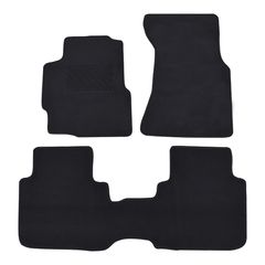 Πατάκια δαπέδου μοκέτας Tuft μαύρα για Honda CR-V (I) 5D 3τμχ