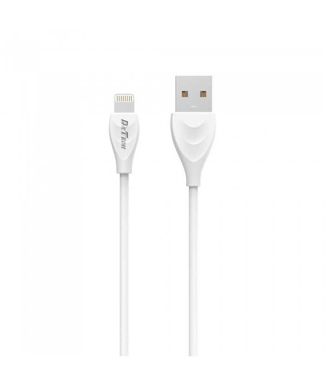 De Tech De-24i USB to Lightning Cable Λευκό 1m (14127)