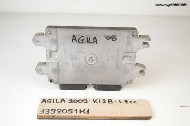 ECU ΚΙΝΗΤΗΡΑ OPEL AGILA TOY 2009, 3392051K1