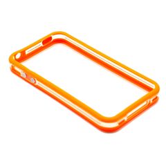 BUMPER IPHONE 4/4S ΣΙΛΙΚΟΝΗΣ TPU ΠΟΡΤΟΚΑΛΙ