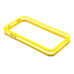 BUMPER IPHONE 4/4S ΣΙΛΙΚΟΝΗΣ TPU ΚΙΤΡΙΝΟ