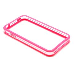 BUMPER IPHONE 4/4S ΣΙΛΙΚΟΝΗΣ TPU ΡΟΖ