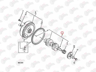 Στρόφαλος Yanmar: 719260-21700-thumb-1