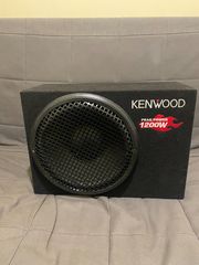 Kenwood KSC-W1200B Box-Type Passive Subwoofer