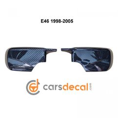 BMW E46 Carbon Καπάκια Καθρεπτών M Style