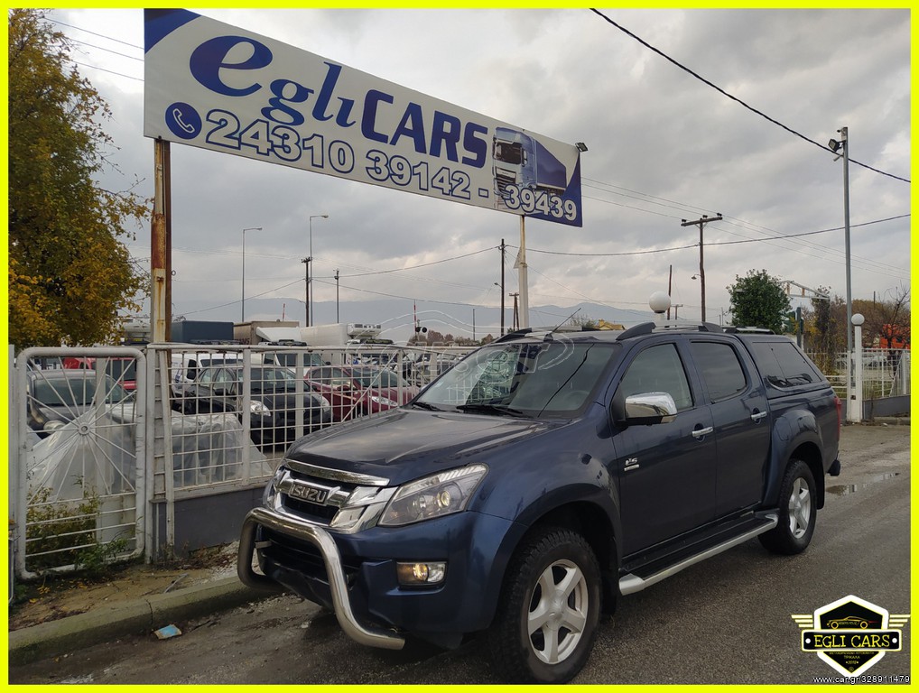 Isuzu D-Max 2015 2.5 TWIN TURBO ΔΕΡΜΑΤΙΝΑ ΚΑΘΙΣΜΑΤΑ