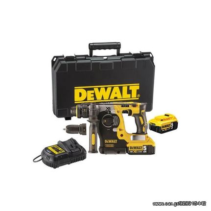 DCH274P2-QW Πιστολέτο Μπαταρίας SDS-Plus 18V (2x5.0Ah) - 18V - 20V - DEWALT (#DCH274P2-QW)