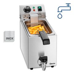 Μονή Ηλεκτρική Φριτέζα 4lt με Βρυσάκι 20x53x34cm Bartscher A162820E