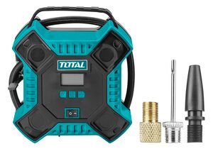 Total TTAC1601 Τρόμπα Αυτοκινήτου 140PSI με Καλώδιο Αναπτήρα 12V