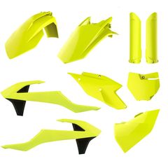 ΣΕΤ ΠΛΑΣΤΙΚΑ 90740 PLASTIC KIT FLUO YELLOW | POLISPORT