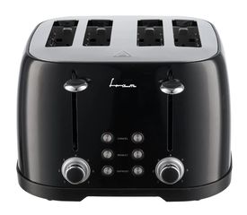 Fram FTP-800BK Φρυγανιέρα 4 θέσεων 1600W Μαυρη