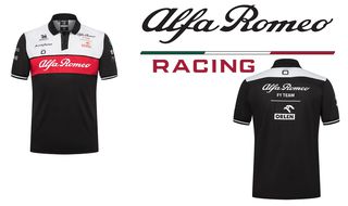 Alfa Romeo F1 racing polo παιδικο