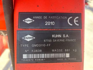 Χορτοκοπτικά Kuhn 2011 GMD 3110-thumb-6