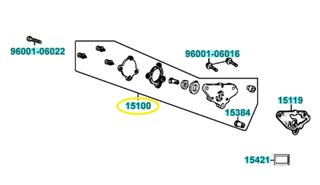 Αντλία Λαδιού Kymco Nexxon.50 2007 - 2008 15100-LCE6-E80