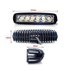 Προβολάκι Led Work Light 18W-thumb-1