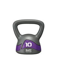 Body Sculpture BW-117 Kettlebell από PVC 10kg Γκρι