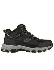Skechers Selmen 204477-BLK Ανδρικά Ορειβατικά Μποτάκια Αδιάβροχα Μαύρα